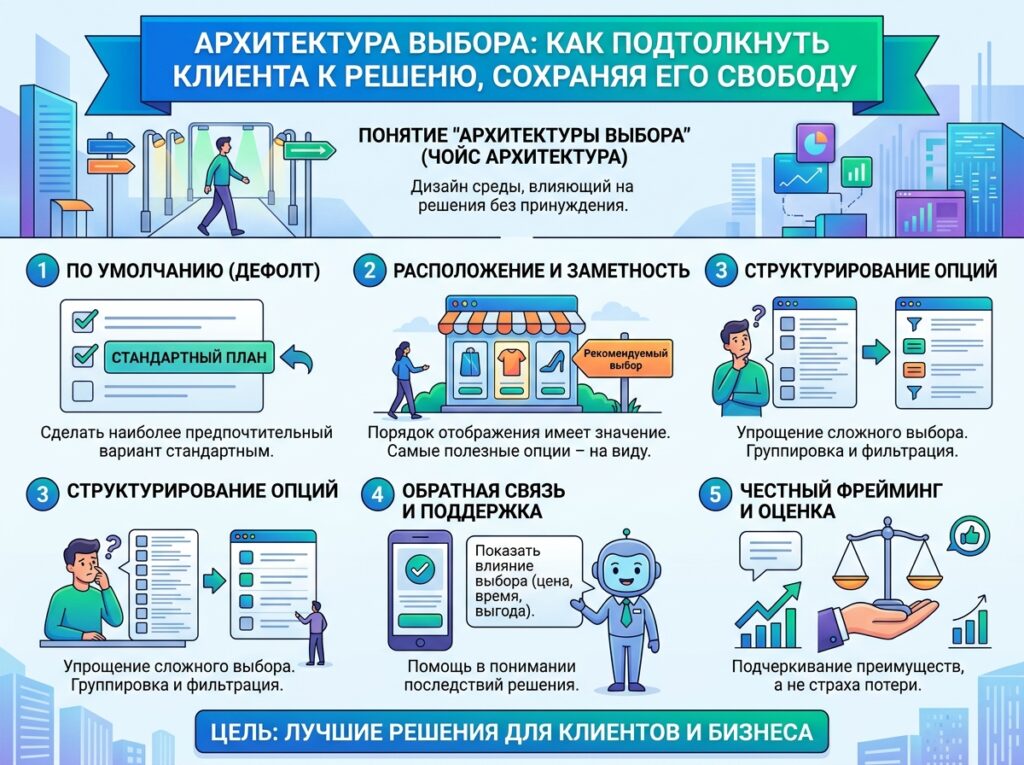 Как подтолкнуть клиента к выбору