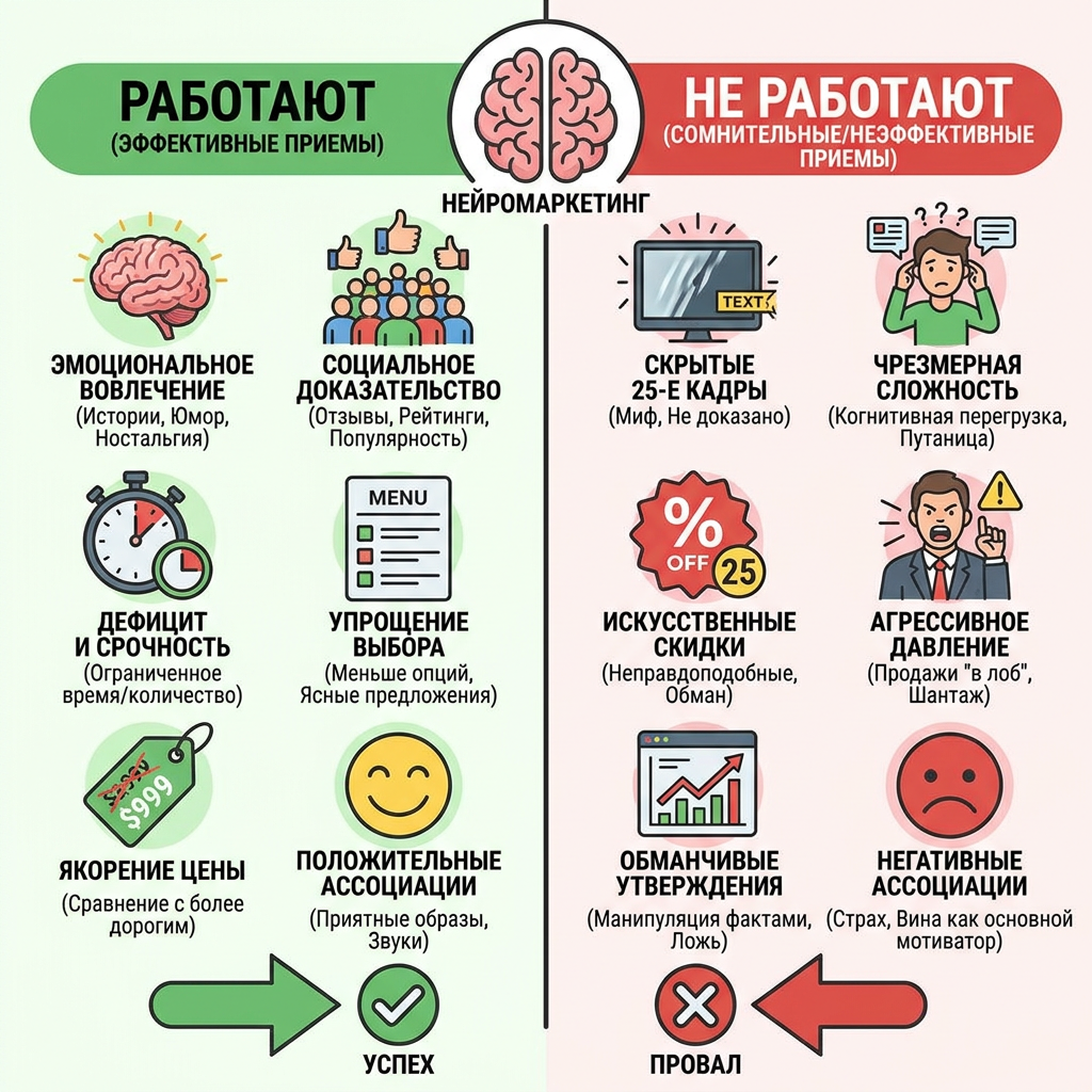 инструменты нейромаркетинга