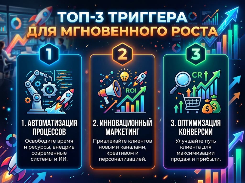 топ 3 триггера продаж