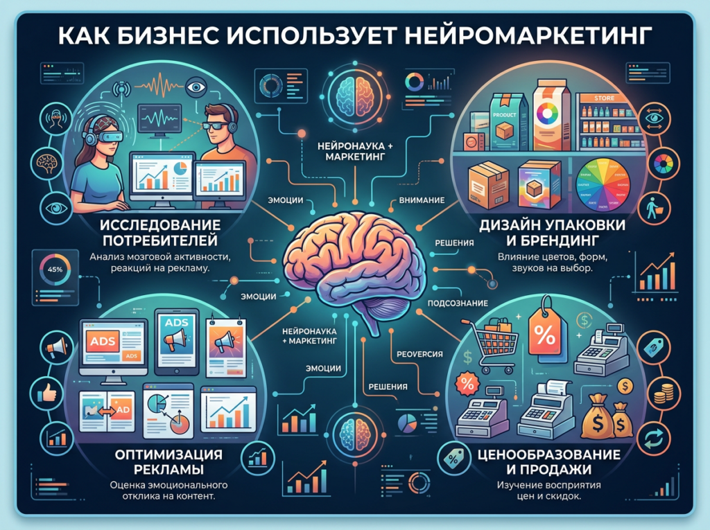 как бизнес использует нейромаркетинг