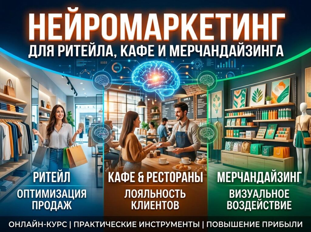 нейромаркетинг для кафе и ритейла